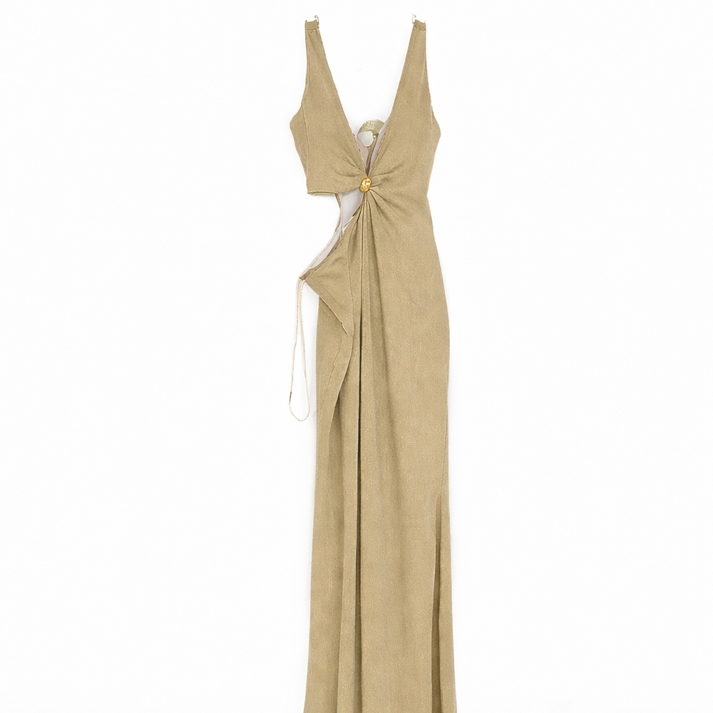 Baobab Brigitte Dress in Almendras Size Large NWT